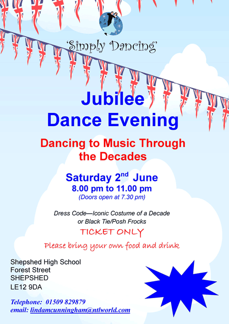 Jubilee Dance 2012 Poster